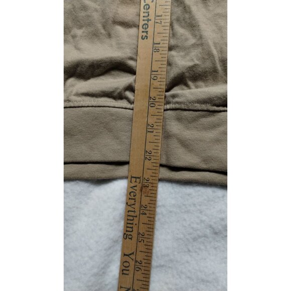 Denim & Flower Merry Christmas Santa Dressed Bear Long Sleeve Shirt Size S Beige - Picture 9 of 10